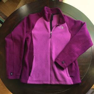 The North Face - Purple/Pink Fleece Jacket Women’s